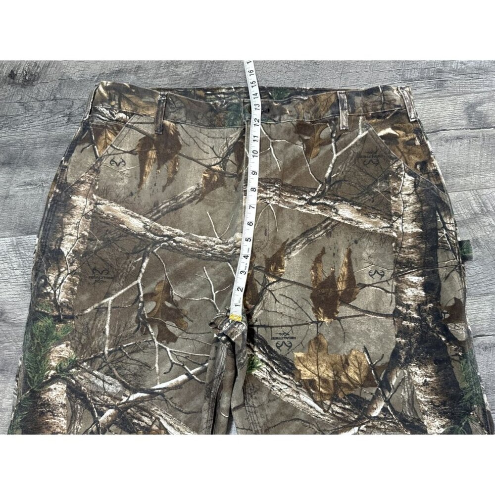 Vintage Carhartt Camo Pants Mens 40x30 RealTree Dungarees Canvas USA B235 NWOT - Picture 9 of 14